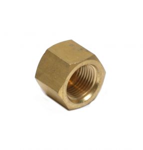 FasParts 108-C 3/8 Female Npt Pipe End Cap Brass Fitting Fuel Air Water Oil Gas Vacuum