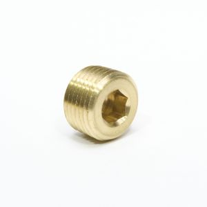 FasParts Brass Countersink Pipe Plug 1/2