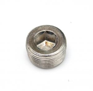 3/4 BSPT Male Countersink Plug British Tapered Thread (R) Steel 118BSPT-E