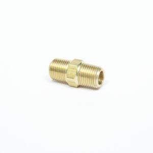 Hex Nipple Brass 1/8 Male Npt Pipe Fitting Air Fuel Oil Gas Water