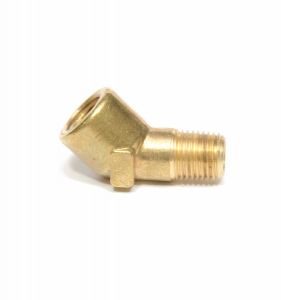 FasParts 124-B 45 Degree Street Elbow 1/4 Npt Male Female Pipe Fitting Fuel Air Water Oil Gas