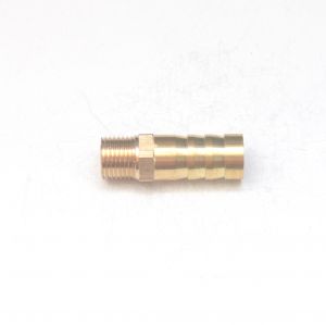  Brass Straight Male 10mm Hose ID Barb - 1/8
