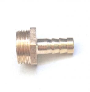  Brass Straight Male 12mm Hose ID Barb - 3/4