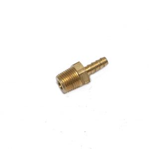 Straight 1/8 Hose ID to 1/8 Male Npt Brass Barbed Fitting Water Oil Gas Air Fuel 125-2A FasParts
