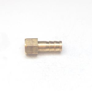  Brass Female Straight 8mm Hose ID Barb - 1/8