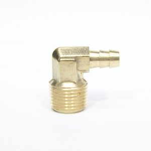 139-6D FasParts Brass 90 Male Elbow 3/8