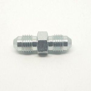1/4 Jic 37° Male Hydraulic Flare Straight Union Nipple Steel FasParts 2403-04-04