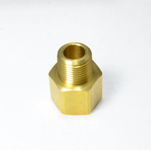 1/2 Od Female Sae 45 Gas Flare to 1/2 Npt Male Pipe Connector Brass Fitting