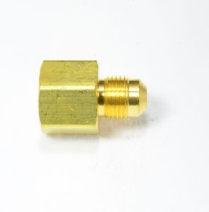 1/2 Female to 3/8 Male Flare Tube Coupling Adapter Brass Fitting Reducer 35-86