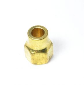 Long Forged Nut 3/8 Tube Od Flare Fitting Sae Brass 39-6