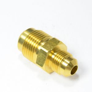 5/8 to 3/8 Male Flare Straight Reducer Union Coupling Mfl Sae 45 Degree Flare Fitting