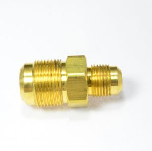 3/4 to 1/2 Male Flare Straight Reducer Union Coupling Mfl Sae 45 Degree Flare Fitting propane natural gas HVAC