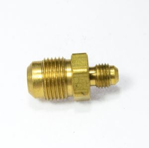 1/2 to 1/4 Male Flare Straight Reducer Union Coupling Mfl Sae 45 Degree Flare Fitting propane natural gas HVAC