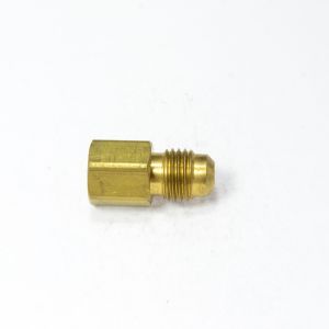 1/4 Male Sae 45 Flare to 1/8 Female Npt Pipe Adapter Fitting for Propane Gas HVAC