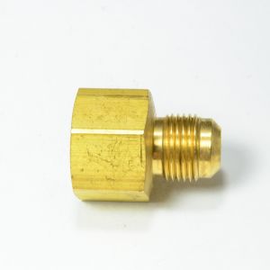 1/2 Male Sae 45 Flare to 3/4 Female Npt Pipe Adapter Fitting for Propane Gas HVAC