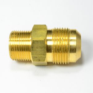 7/8 Od Male Sae 45 Flare to 3/4 Npt Male Straight Adapter Fitting for Natural Gas Propane HVAC