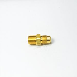 5/16 Od Male Sae 45 Flare to 3/8 Npt Male Straight Adapter Fitting for Natural Gas Propane HVAC