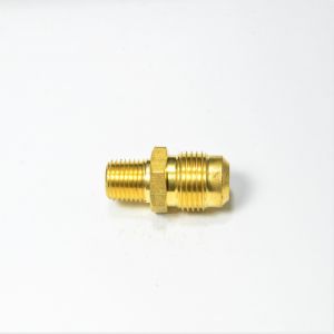 1/2 Od Male Sae 45 Flare to 3/8 Npt Male Straight Adapter Fitting for Natural Gas Propane HVAC