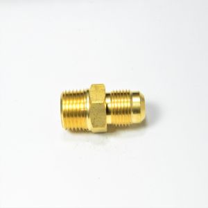 1/2 Od Male Sae 45 Flare to 3/4 Npt Male Straight Adapter Fitting for Natural Gas Propane HVAC