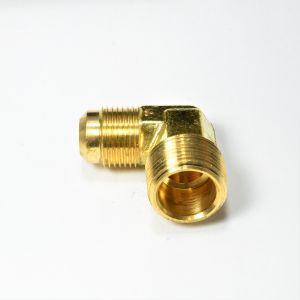 5/8 Od Male Sae 45 Flare to 3/4 Npt Male Elbow L Adapter Fitting for Natural Gas Propane HVAC