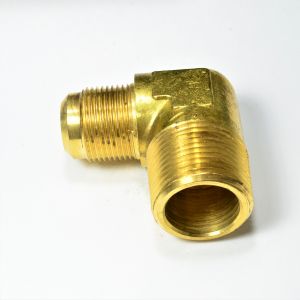 3/4 Od Male Sae 45 Flare to 3/4 Npt Male Elbow L Adapter Fitting for Natural Gas Propane HVAC