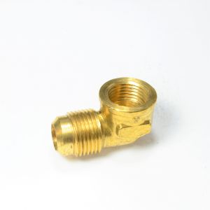 5/8 Od Male Sae 45 Flare to 1/2 Npt Female Elbow L Adapter Fitting for Natural Gas Propane HVAC