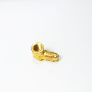 1/4 Od Male Sae 45 Flare to 1/8 Npt Female Elbow L Adapter Fitting for Natural Gas Propane HVAC
