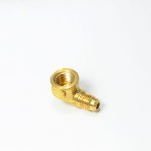 1/4 Od Male Sae 45 Flare to 1/4 Npt Female Elbow L Adapter Fitting for Natural Gas Propane HVAC