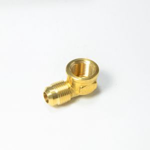 3/8 Od Male Sae 45 Flare to 3/8 Npt Female Elbow L Adapter Fitting for Natural Gas Propane HVAC