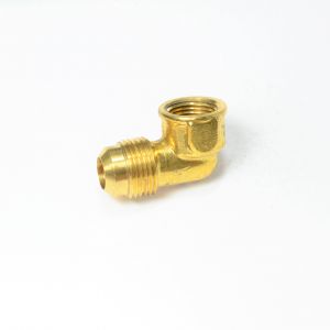 1/2 Od Male Sae 45 Flare to 3/8 Npt Female Elbow L Adapter Fitting for Natural Gas Propane HVAC