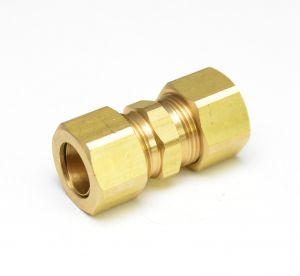 5/8 Tube Od Straight Union Coupling Compression Fitting for Copper Tubing Water Air Oil