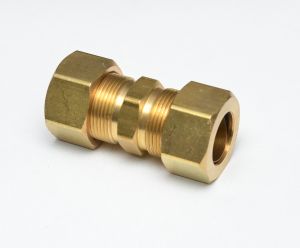 3/4 Tube Od Straight Union Coupling Compression Fitting for Copper Tubing Water Air Oil