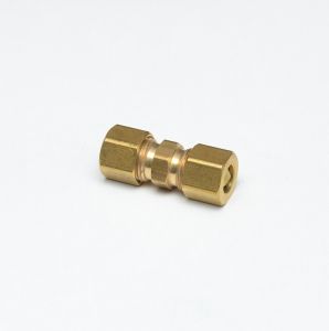 5/16 Tube Od Straight Union Coupling Compression Fitting for Copper Tubing Water Air Oil
