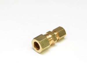 3/8 to 1/4 Tube Od Reducer Union Coupling Compression Fitting for Copper Tubing Water Oil 