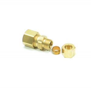 1/2 to 3/8 Tube Od Reducer Union Coupling Compression Fitting for Copper Tubing Water Oil 