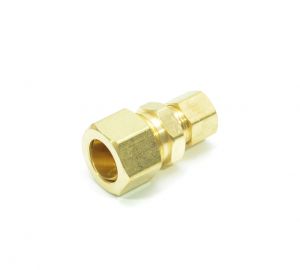 5/8 to 3/8 Tube Od Reducer Union Coupling Compression Fitting for Copper Tubing Water Oil 