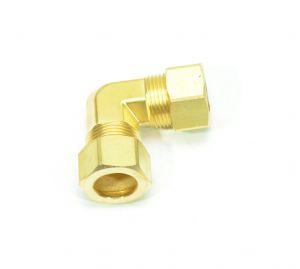 5/8 Tube Od Elbow L Union Coupling Compression Fitting for Copper Tubing Water Air Oil