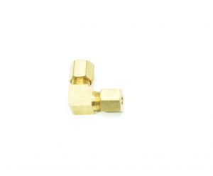 3/16 Tube Od Elbow L Union Coupling Compression Fitting for Copper Tubing Water Air Oil