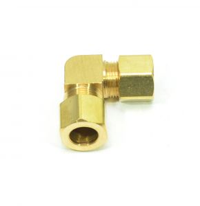 1/2 Tube Od Elbow L Union Coupling Compression Fitting for Copper Tubing Water Air Oil
