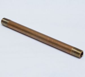 Brass Long Nipple 1/8 NPT Male - 5  FP113-A5.JPG