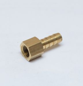 Pack of 2 Brass barb x FP 1/4" 