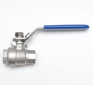FASPARTS Stainless Steel Full Port 3/8 Female NPT FIP FPT Ball Valve 1000 PSI Water Oil Gas WOG