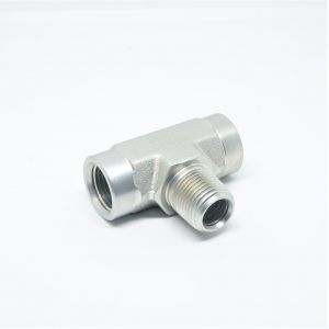 Steel 3/8 Npt Male to Female Branch Tee Pipe Fitting Fuel Air Oil Gas FasParts