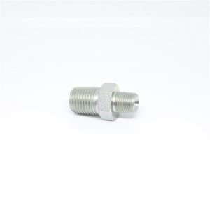 1/4 to 1/8 Npt Male Reducer Hex Nipple Mip Mpt Carbon Steel Pipe Fitting Fuel Oil Gas Liquid Air WOG