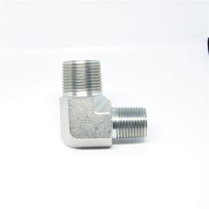 3/4 to 1/2 Male Npt Mpt Reducer Male Elbow L 90 Degree Carbon Steel Pipe Fitting Fuel Air Oil Gas