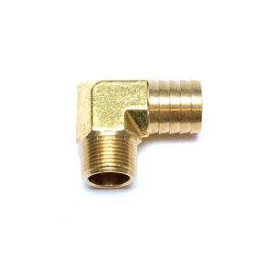 1 inch Hose ID - 1 inch Npt Male Elbow L Barbed Brass Fitting Air Water Oil Gas