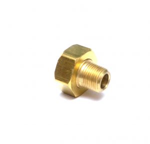 FasParts 3/4 GHT Female to 3/8 NPT Male Adapter Adaptor Garden Hose Brass Coupler Connector