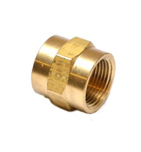 3/4 Npt Female Fip Straight Coupling Brass Pipe Fitting Air Water Oil Gas Fuel