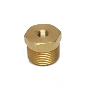 3/4 Male Npt 14 TPI to 1/8 Female Npt 27 TPI Brass Pipe Reducer Bushing Fitting Water Fuel Gas Oil 110-EA