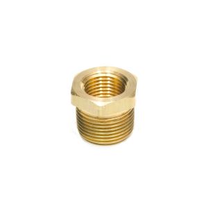 3/4 Male Npt 14 TPI to 1/2 Female Npt 14 TPI Brass Pipe Reducer Bushing Fitting Water Fuel Gas Oil 110-ED FasParts